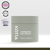 Kotia Hydrating Day Cream 60ml - Increase deep skin hydration by 127% with two powerful skincare active ingredients: Evicare Hyaluronic Acid and Riboxyl