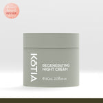 Regenerating Night Cream 60ml - Proven to increase skin elasticity by 93% and packed with super skin food ingredients: Evicare Hyaluronic Acid, Superox-C, Argirline.