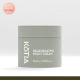 Regenerating Night Cream 60ml - Proven to increase skin elasticity by 93% and packed with super skin food ingredients: Evicare Hyaluronic Acid, Superox-C, Argirline.